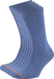 Suitable Socks 6 Pair Bio Indigo Blue