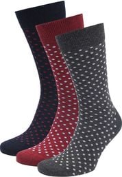 Suitable Socks 3-Pack Dots Multicolour