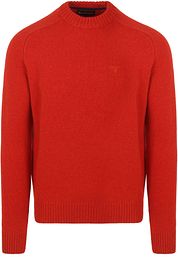 Barbour Grangetown Pullover Wool Red