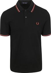Fred Perry M3600 Polo Shirt Black Y67