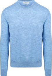 King Essentials The John Pullover Merino Light Blue