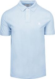 King Essentials The Rene Polo Shirt Light Blue