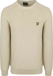 Lyle & Scott Rib Pullover Greige