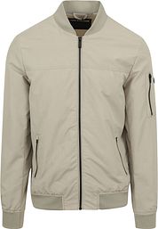 No Excess Jacket Bomber Beige