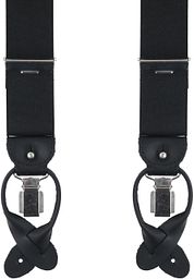 Profuomo Suspenders Black