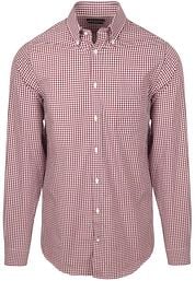 Steppin' Out Poplin Shirt Checks Red