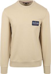Tommy Hilfiger Sweater Roundel Logo Beige