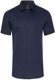 Desoto Short Sleeve Jersey Overhemd Navy 