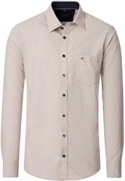 Casa Moda Casual Shirt Structure Beige