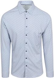 Desoto Shirt Print Light Blue