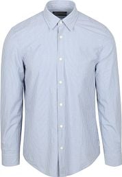 Marc O'Polo Overhemd Stripe Light Blue 