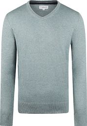 McGregor Pullover Merino Wool V-Neck Sage Green