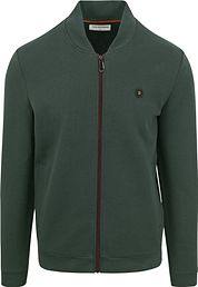 No Excess Cardigan Dark Green 