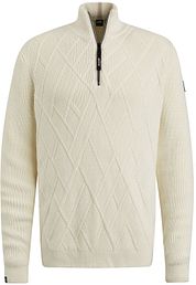 Vanguard Pullover Half Zip Structure Ecru