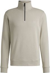 BOSS Zetrust Half Zip Sweater Light Beige