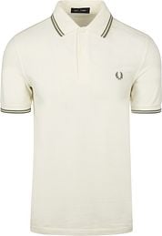  Fred Perry Polo Twin Tipped M3600 Ecru