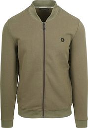 No Excess Cardigan Olive Green 