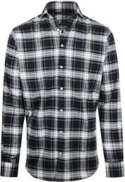 Steppin' Out Flanel Shirt Checks Blue Green