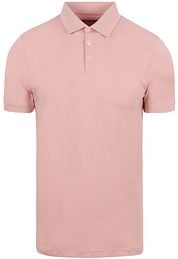 Suitable Liquid Polo Shirt Light Pink