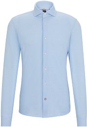 BOSS Hal Shirt Jersey Light Blue