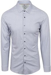 Desoto Shirt Print Blue 