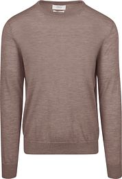 King Essentials The John Pullover Merino Brown