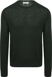 King Essentials The John Pullover Merino Dark Green
