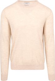 King Essentials The John Pullover Merino Ecru