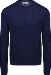 King Essentials The John Pullover Merino Navy