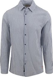 Scotch and Soda Shirt Stripe Light Blue