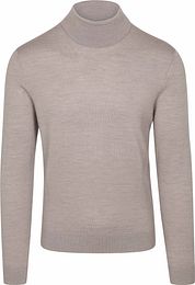 Suitable Merino Turtleneck Greige