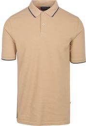 Suitable Respect Polo Shirt Tip Ferry Beige