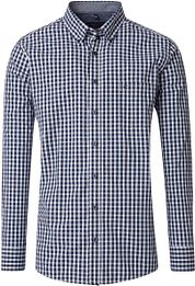 Casa Moda Casual Shirt Checks Navy 