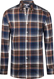 McGregor Shirt Checks Beige Blue