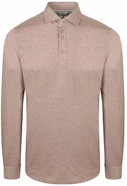 R2 Camicia Polo Shirt Jersey Beige