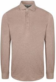 R2 Camicia Polo Shirt Jersey Beige