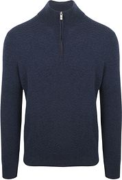 R2 Pullover Halfzip Weave Structure Navy