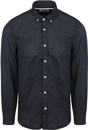 Scotch and Soda Linen Shirt Navy