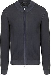 Blue Industry Cardigan Structure Navy