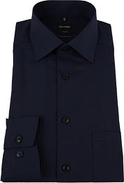 OLYMP Shirt Luxor Modern-Fit Dark Blue