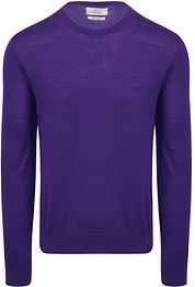 King Essentials The John Pullover Merino Purple