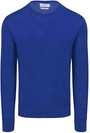 King Essentials The John Pullover Merino Royal Blue