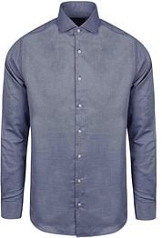 Steppin' Out Shirt Oxford Melange Blue 