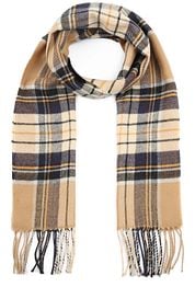 Suitable Men's Scarf Check Beige