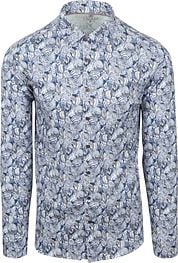 Desoto Shirt Print Floral Blue 