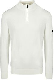 Suitable Race Half Zip Pullover Ecru