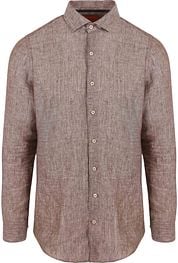 Suitable Shirt Linen Taupe