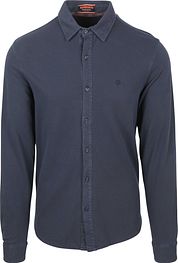 Superdry Shirt Vintage Destroy Pique Sailing Navy
