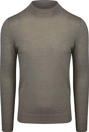 Profuomo Turtleneck Pullover Merino Green