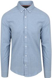 Suitable Shirt Flanel Light Blue